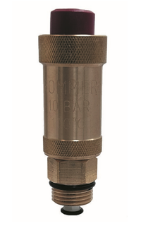 Автоматический воздухоотводчик ROMMER Flex верт. выпуск, нар.р. 3/8